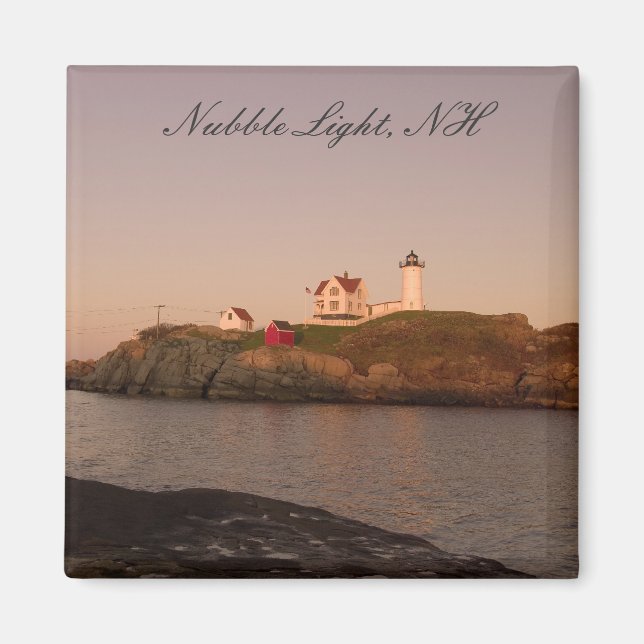 Nubble Light, York, Maine    Magnet (Front)