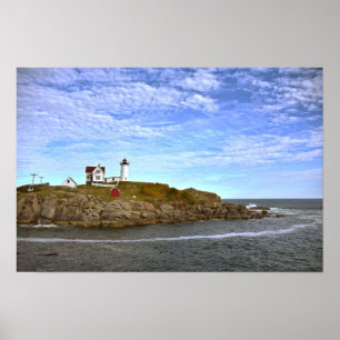Nubble Lighthouse, Cape Neddick, Maine Poster