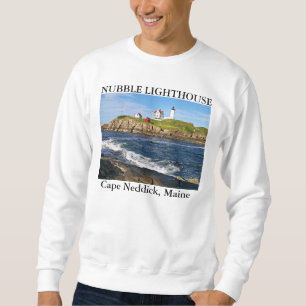 Nubble Lighthouse, Cape Neddick Maine Sweatshirt