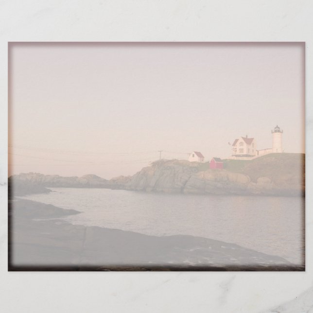 Nubble Lighthouse Letterhead (Front)
