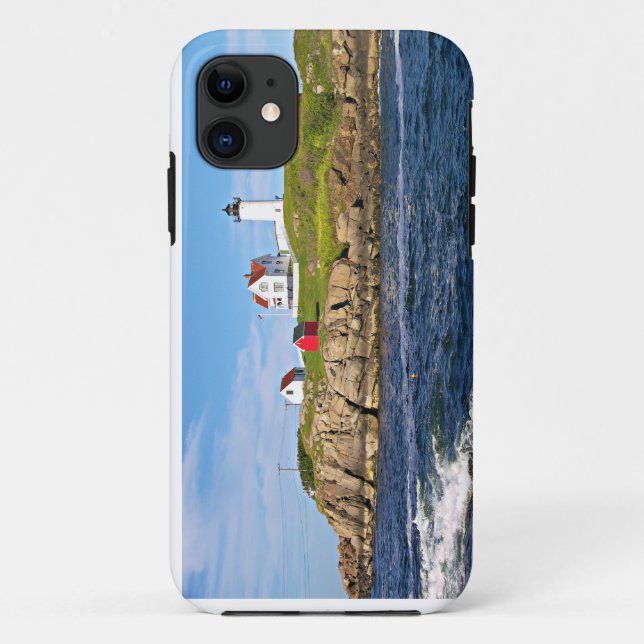 Nubble Lighthouse, Maine iPhone Case 5/5s (Back)