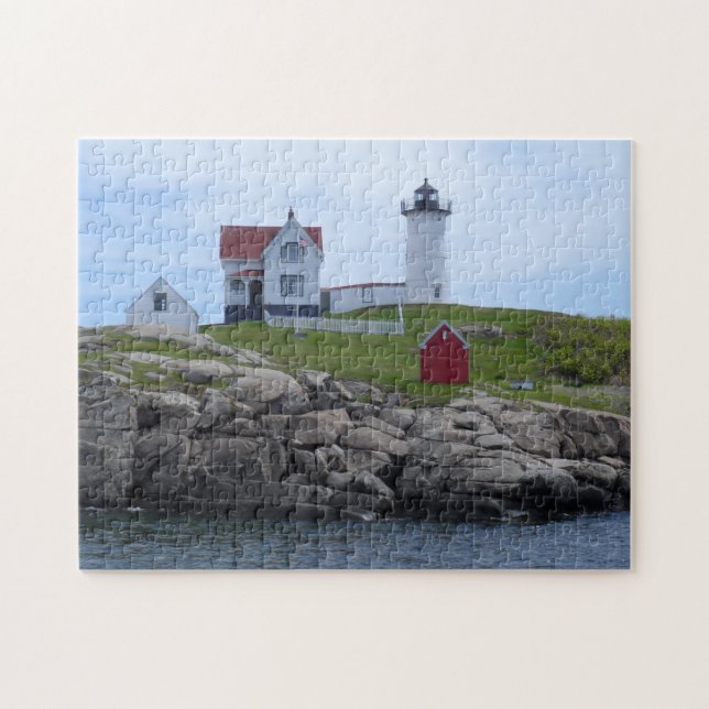 Nubble Lighthouse - Maine Jigsaw Puzzle (Horizontal)