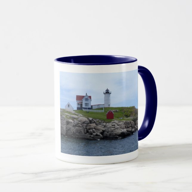 Nubble Lighthouse - Maine Mug (Front Right)