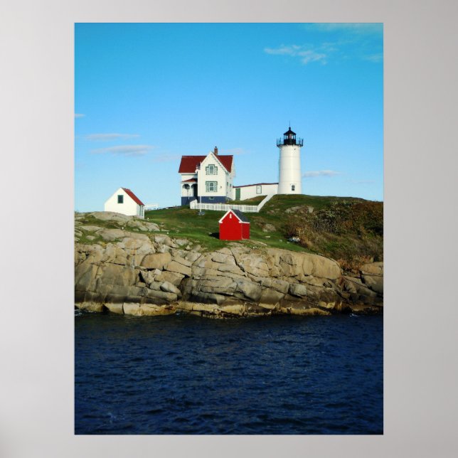 Nubble Lighthouse Poster (Front)