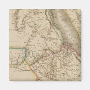 Nubia, Abyssinia, Africa Magnet