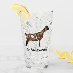 Nubian Dairy Goat Glass