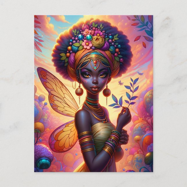 Nubian Fairy Postcard (Front)
