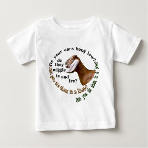 NUBIAN GOAT - DO YOUR EARS HANG LOW? BABY T-Shirt