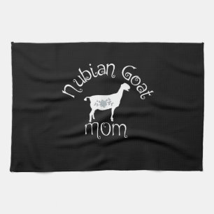 Nubian Goat Mum Gift Tea Towel
