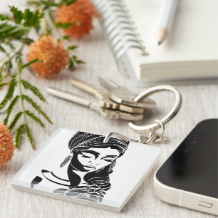 Nubian Key Ring