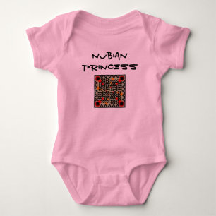Nubian Princess Baby Bodysuit