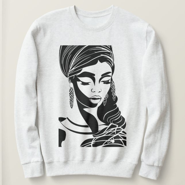 Nubian Sweatshirt (Design Front)