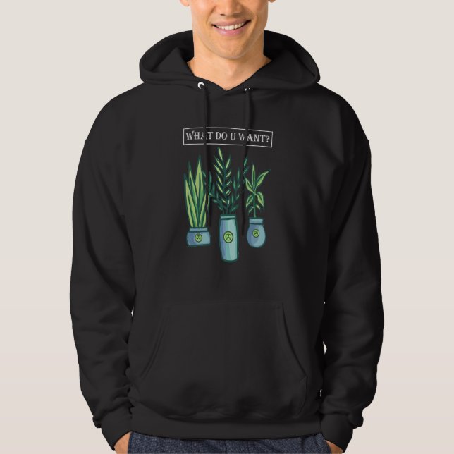 Nuclear Engineering Medicine What do you want Hoodie (Front)