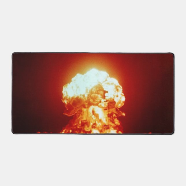 NUCLEAR EXPLOISION DESK MAT (Front)