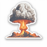 Nuclear Explosion with Mushroom