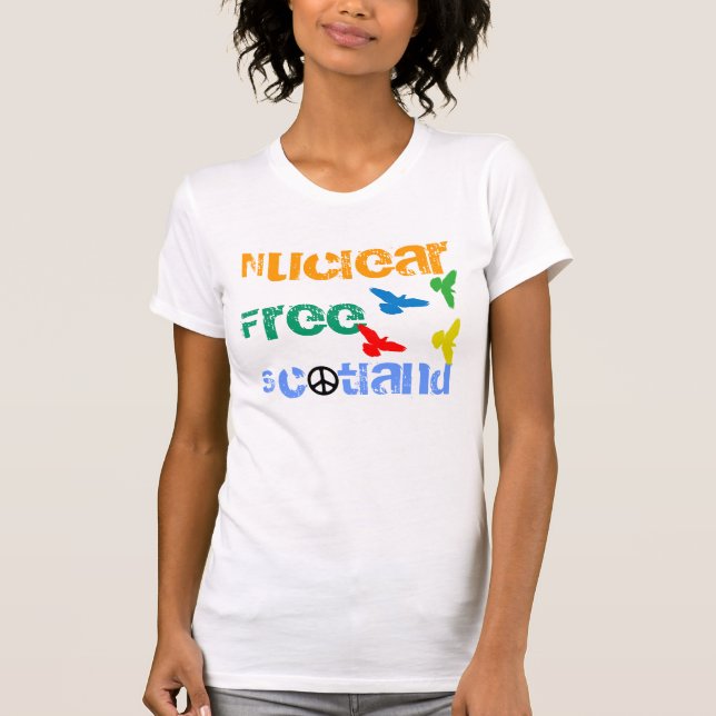 Nuclear Free Scotland T-Shirt (Front)