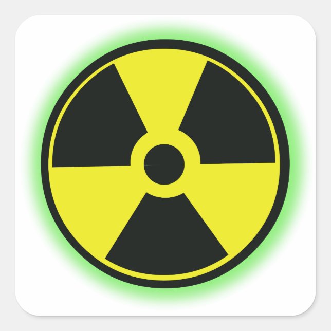 Nuclear Hazard Sticker (Front)