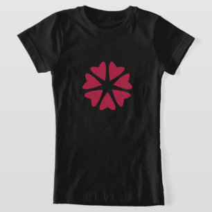 Nuclear Hearts - magenta red - image. T-Shirt