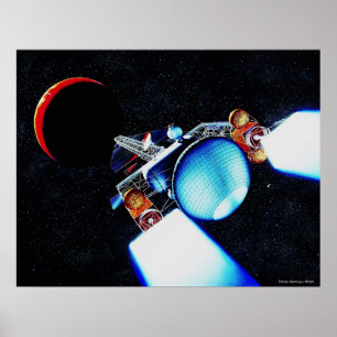 Nuclear-Ion Spaceship Poster