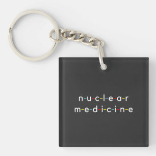 Nuclear Medicine Nucleology Funny Radiology Key Ring