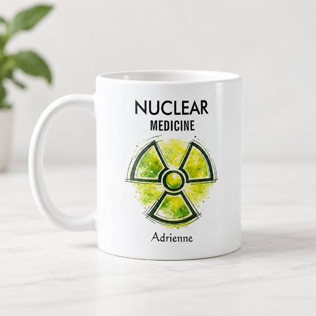 NUCLEAR MEDICINE Technologist Team Pride Custom Coffee Mug (Creator Uploaded)