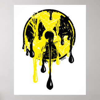 Nuclear meltdown poster