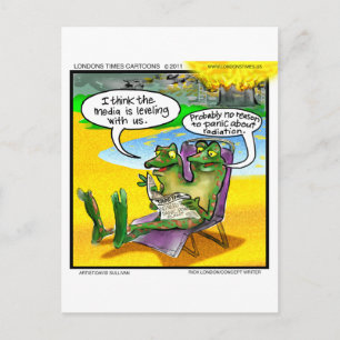 Nuclear Neighbours (Twin Frogs) Funny Gifts & Card