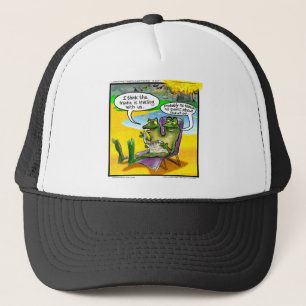 Nuclear Neighbours (Twin Frogs) Funny Gifts & Trucker Hat