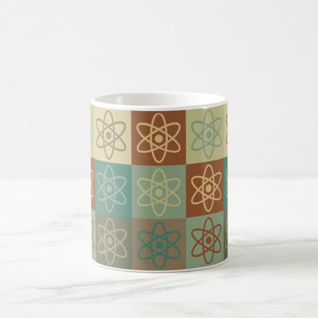 Nuclear Physics Pop Art Coffee Mug (Center)