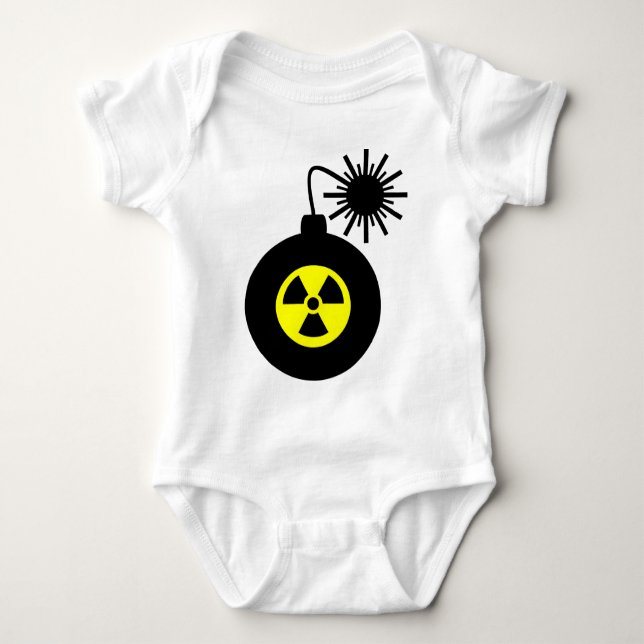 Nuclear Power Bomb Baby Bodysuit (Front)