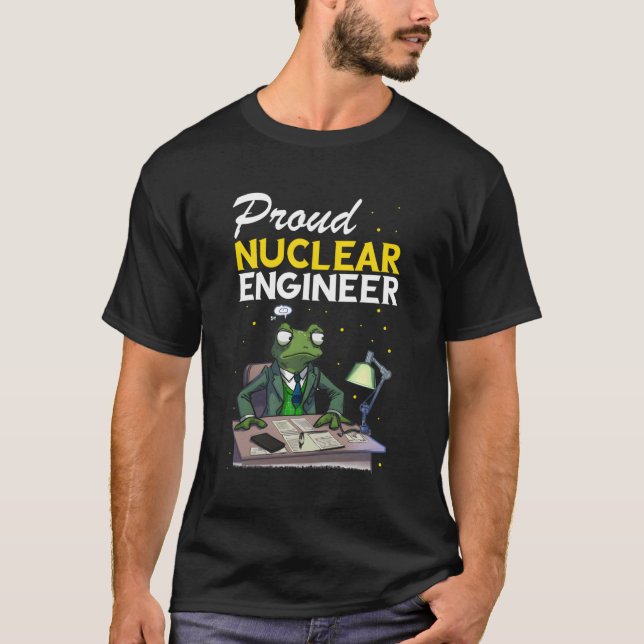 Nuclear Power Quote For Nuclear Renewable T-Shirt (Front)