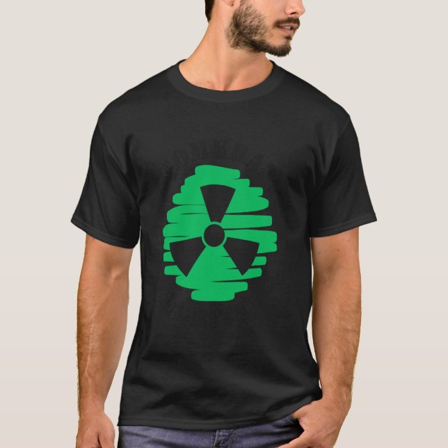 Nuclear power, Yes please Pro atomic power and cle T-Shirt (Front)
