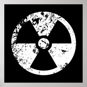 Nuclear radioactive sign