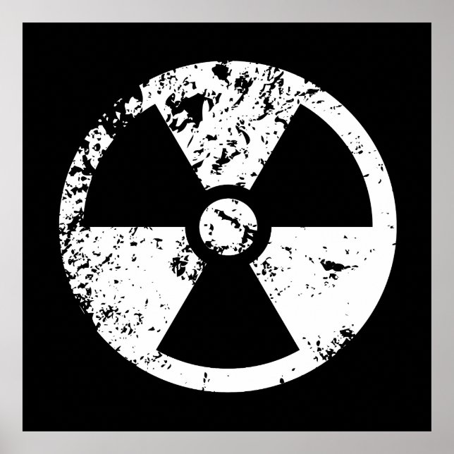 Nuclear radioactive sign (Front)