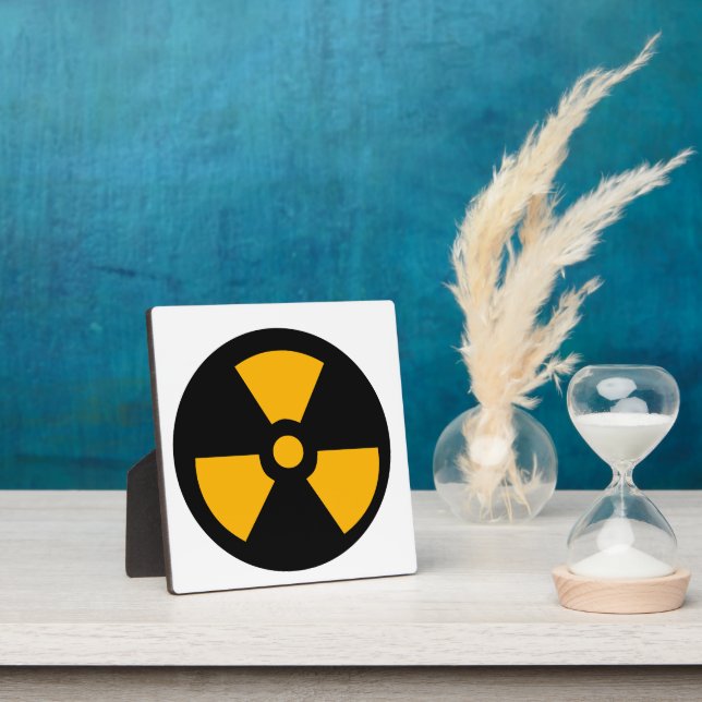 Nuclear radioactive sign plaque (Insitu)