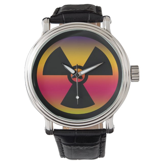 Nuclear radioactive sign watch (Front)