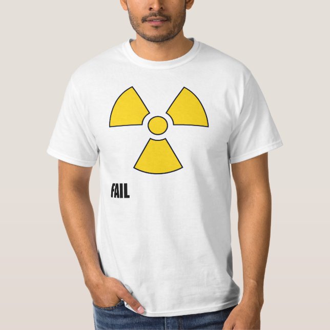 Nuclear Symbol FAIL T-Shirt (Front)