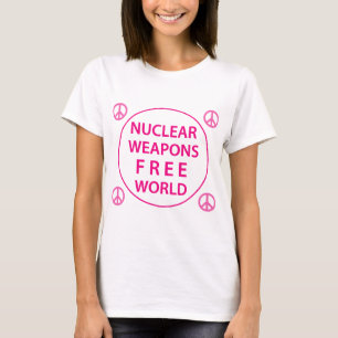 Nuclear Weapons Free World T-Shirt
