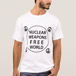 Nuclear Weapons Free World T-Shirt