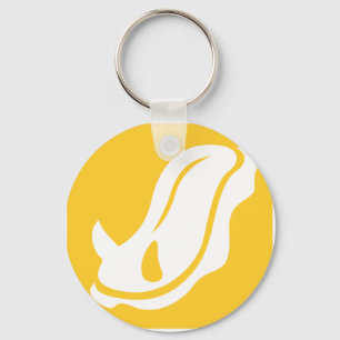 Nudibranch Icon Key Ring