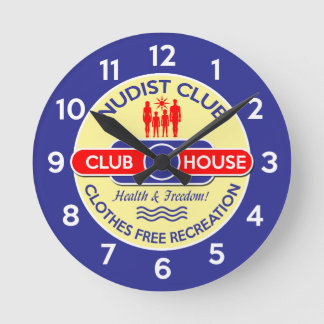 Nudist Club House Clock