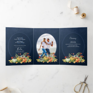 Nuestra Boda 6 page Spanish Wedding Invite
