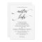 NUESTRA BODA Editable Spanish wedding invitation
