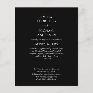 Nuestra Boda Modern Typography MANY COLORS INVITE Flyer