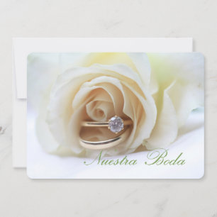 Nuestra Boda - Spanish  wedding invitation