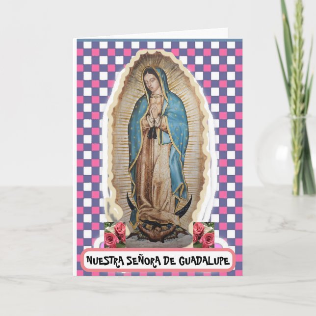NUESTRA SEÑORA DE GUADALUPE Card (Front)