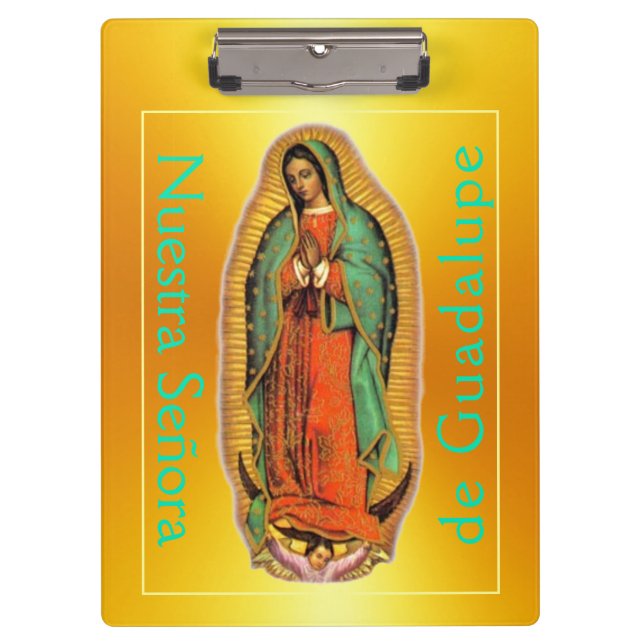 Nuestra Señora de Guadalupe Clipboard (Front)