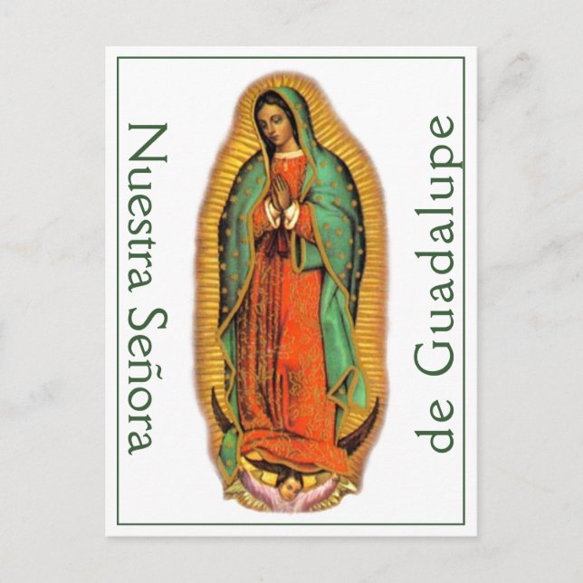 Nuestra Señora de Guadalupe Postcard (Front)