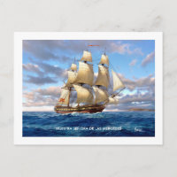 Nuestra Señora de las Mercedes Frigate Postcards
