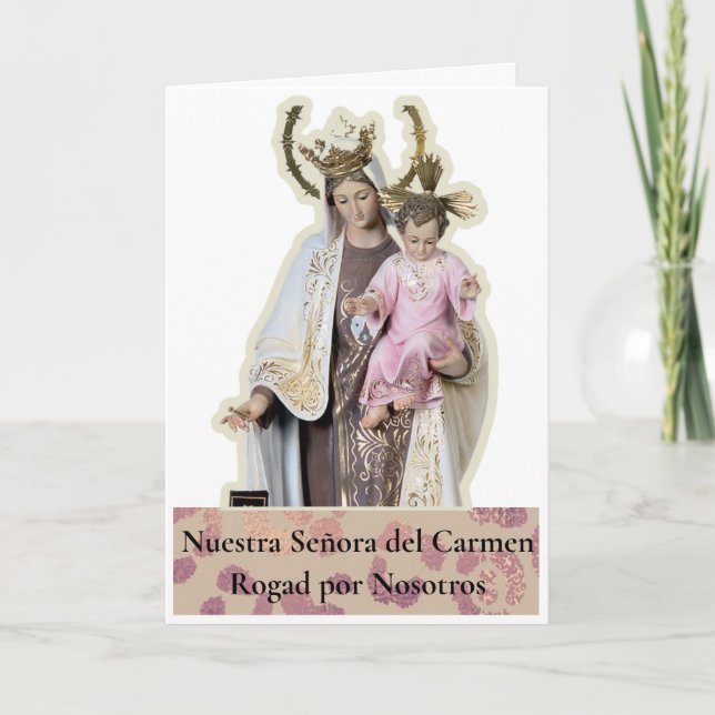  NUESTRA SEÑORA DEL CARMEN Card (Front)